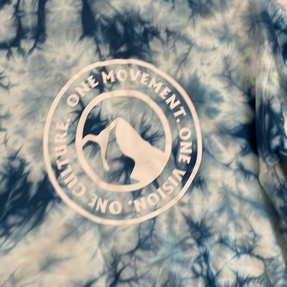 Blue Tye Dye Hoodie - Picture 5 of 5